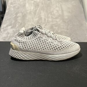 Nobull Allday Knit Running Shoes Men's 7 Gray Athletic Training Sneakers